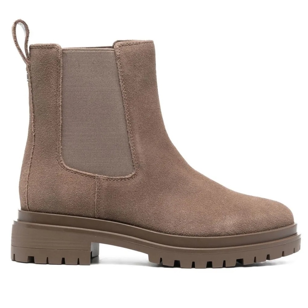 Lauren Ralph Lauren Womens Corinne Lugged Sole Suede Ankle Chelsea Boots - Picture 12 of 16